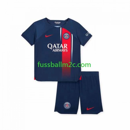 Fußballtrikots Paris Saint-Germain Kinder Heim Trikotsatz 2023-2024 Fußballtrikots Paris Saint-Germain Kinder Heim Trikotsatz 2023-2024